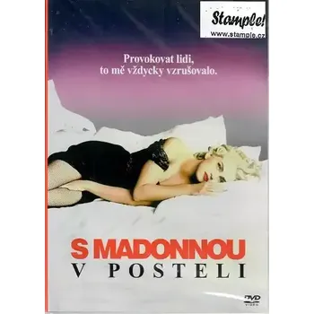 DVD film S Madonnou v posteli - plast DVD