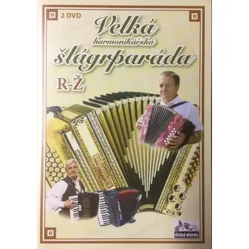 DVD film Velká harmonikářská šlágrparáda R-Ž - 2 x DVD plast