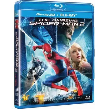 Blu-ray film The Amazing Spider-man 2 - Blu-ray 3D + Blu-ray /bazarové zboží/