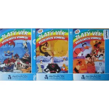 DVD film Kolekce Zlatý věk kreslených komiksů - DVD