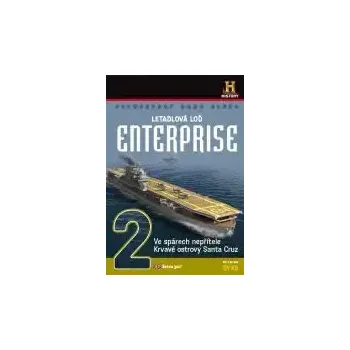 Letadlová loď Enterprise 2: Ve spárech nepřítele, Krvavé ostrovy Santa Kruz - papírová pošetka DVD