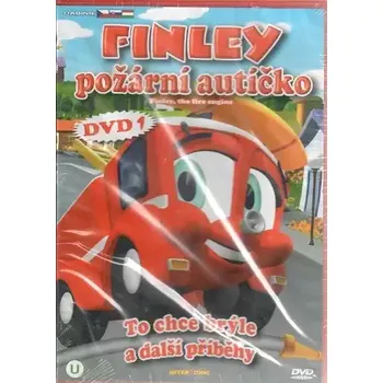 DVD film Finley - požární autíčko 1: To chce brýle a jiné příběhy ( plast ) DVD