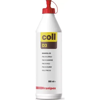 Průmyslové lepidlo Ráj dřeva Jacer Lepidlo na dřevo Hranicoll D3 - 800 ml, disperzní lepidlo Příslušenství
