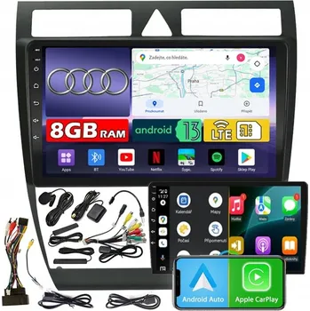 Auto Hi-Fi AUTORÁDIO NCS ZQ9 AUDI A6 C5 1997-2004 ANDROID NAVIGACE 8GB LTE