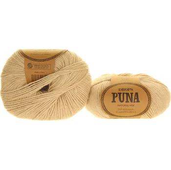 Volný čas Drops Puna 02 béžová