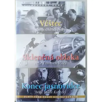 DVD film Věštec / Skleněná oblaka / Konec jasnovidce - plast