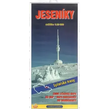 Jeseníky - Zimní lyžařská mapa