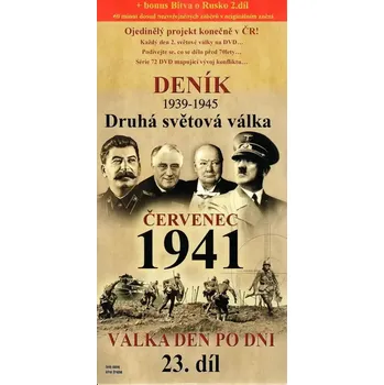 DVD film Deník - Druhá světová válka díl.23 - Červenec 1941 - DVD