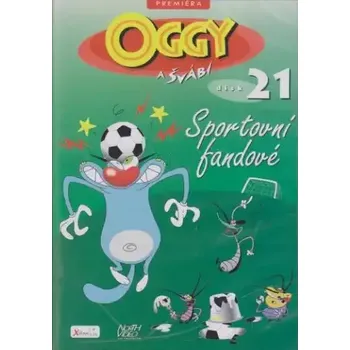 DVD film Oggy a švábi 21 - Sportovní fandové - DVD