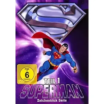 DVD film Superman - Zeichentrick Serie, Teil 1 - v originálním znění bez CZ titulků - DVD /plast/