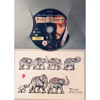 DVD film Pirates of the Caribbean: The Curse of the Black Pearl / Piráti z Karibiku: Prokletí Černé Perly - DVD /dárkový obal/