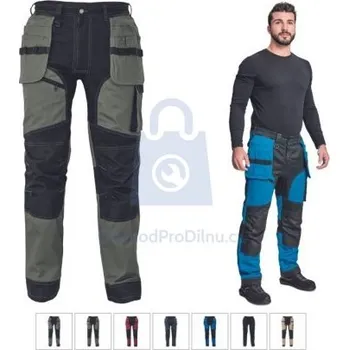 Pracovní oblečení Kalhoty pracovní do pasu KEILOR STRETCH FP, CERVA červená, 62, balení 1 ks