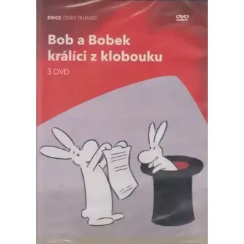 DVD film Bob a Bobek králíci z klobouku 3x DVD