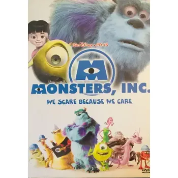 DVD film Monsters, Inc. / Příšerky s.r.o. - v originálním znění bez CZ titulků - DVD /plast/