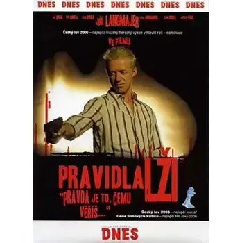 DVD film Pravidla lži - DVD pošetka