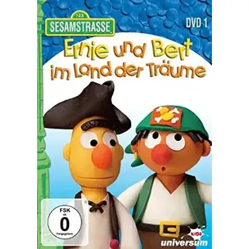 DVD film Ernie und Bert im Land der Träume - DVD 1 - v originálním znění bez CZ titulků - DVD /plast/