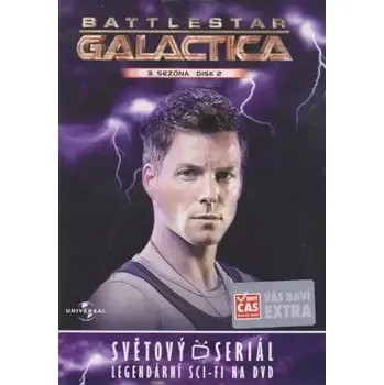 DVD film Battlestar Galactica - disk 19 - 3.sezóna,epizody 3-4 - DVD