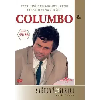 DVD film Columbo 35/36 - Poslední pocta Komodorovi/Posvítit si na vraždu - DVD
