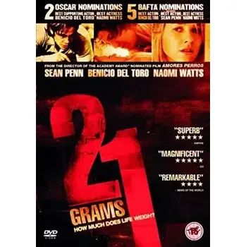 DVD film 21 Grams - v originálním znění bez CZ titulků - DVD /plast/ (21 gramů)