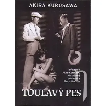 DVD film Toulavý pes - plast DVD Akira Kurosawa