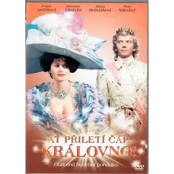 DVD film Ať přiletí čáp, královno! - plast, slim DVD