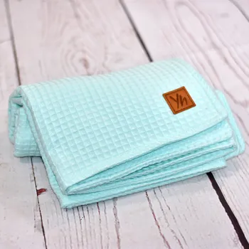 Dětská deka Yháček Waflová deka Yháček, Mint