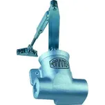 Zavírač dveří Brano R12A hydraulický stříbrný - R12A/12 20-38kg