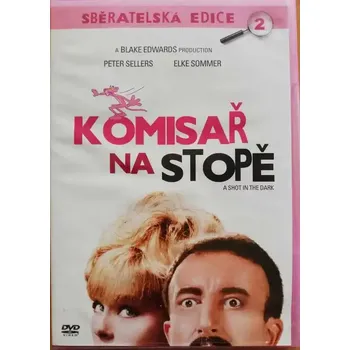 DVD film Růžový panter - Komisař na stopě - plast / slim DVD (A SHOT IN THE DARK)