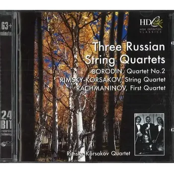 Česká hudba Three Russian string quartets - CD