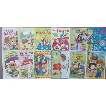 omalovánky Kolekce Omalovánek - 12 ks