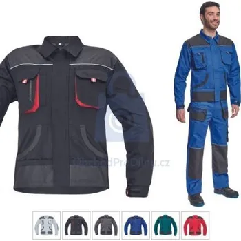 pracovní bunda Bunda pracovní FF HANS, Fridrich & Fridrich červená/antracit, 48, balení 1 ks