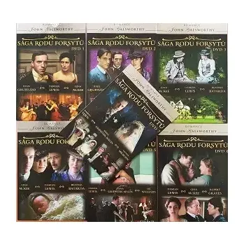 DVD film Kolekce Sága rodu Forsytů 7 DVD/komplet/