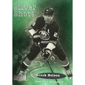 Karetní hra insert karta BROCK NELSON 24-25 Metal Universe Silver Shots číslo SS-18