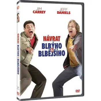 DVD film Návrat blbýho a blbějšího - DVD plast /bazarové zboží/
