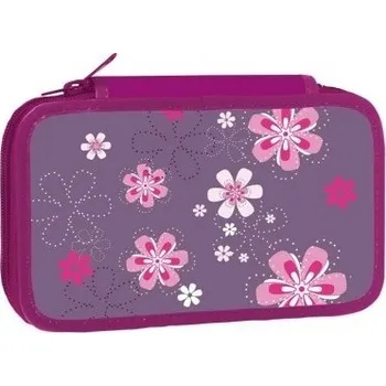 Penál Školní penál dvoupatrový Stil Flower dream