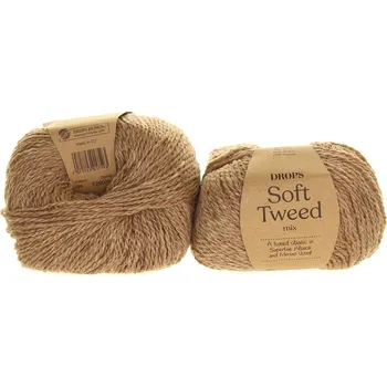 Příze Drops Soft Tweed 04 sušenka