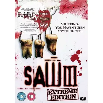 DVD film Saw III - v originálním znění bez CZ titulků - DVD /plast/