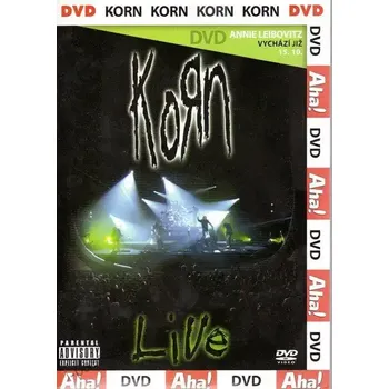 DVD film Korn - Live - DVD