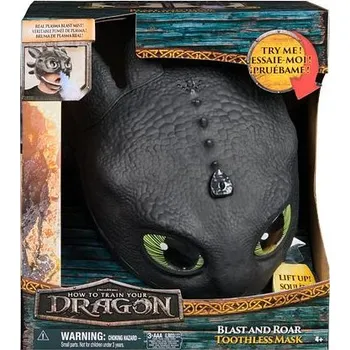 Figurka Spin Master Jak vycvičit draka Maska Bezzubky se zvuky a světly