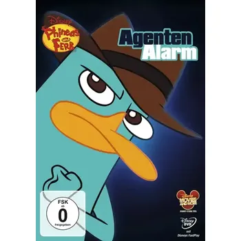 DVD film Phineas und Ferb - Agenten Alarm - v originálním znění s českým dabingem - DVD /plast/