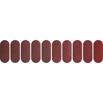 Brusný papír PARKSIDE® Sada brusných papírů pro excentrickou brusku, 100dílná