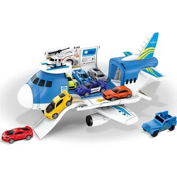 letadlo a vrtulník Letadlo s heliportem BV0371 modré