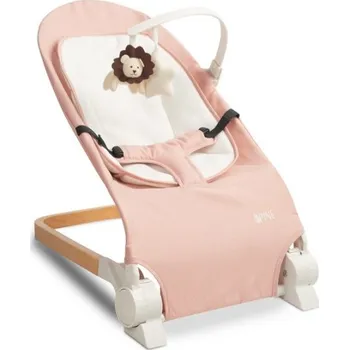 Kojenecké lehátko, ergonomické Pine - růžové