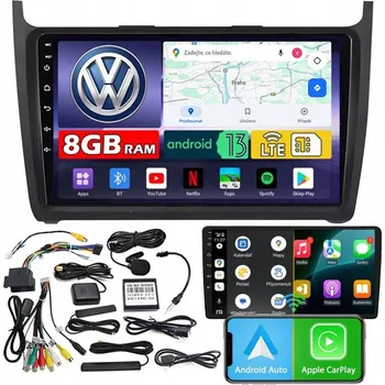 Autorádio AUTORÁDIO NCS ZQ9 VOLKSWAGEN POLO 5 V 2009-2017 ANDROID 8GB LTE