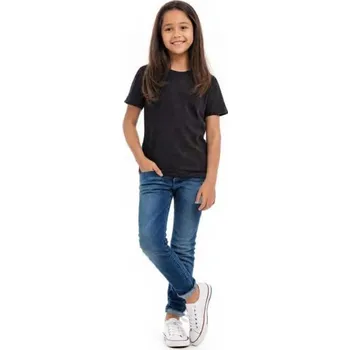 DĚTSKÉ TRIČKO ČERNÉ L3620 VELIKOSTI 98-164 Velikost: 116, Barva: Černá