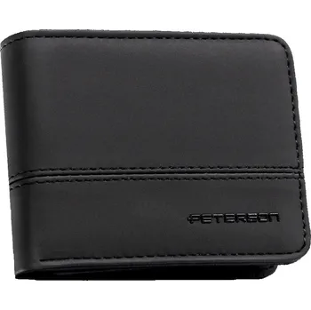 Peněženka pánská peněženka na šířku z ekokůže Barva: Černá