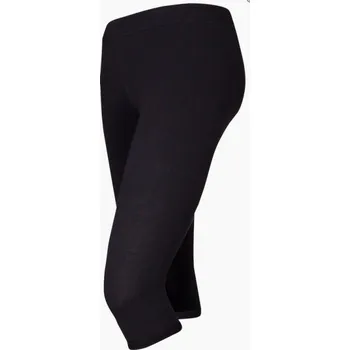 Dámské legíny LEGÍNY 3/4 dámské bavlněné Lonka ČERNÁ Velikost: XXL