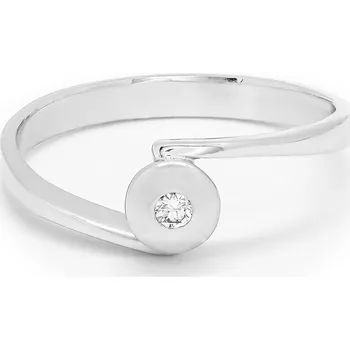 Prsten Zásnubní prsten z bílého zlata s diamantem 21ZP2501111B