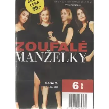 DVD film Zoufalé manželky 2.série 1. - 6. díl (6DVD)