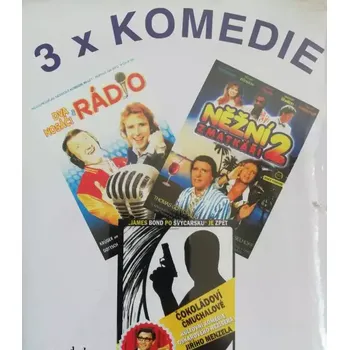 DVD film 3x komedie - kolekce - DVD